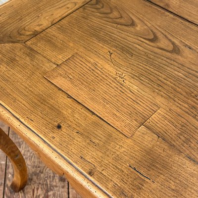 18th-century cabaret table in elm