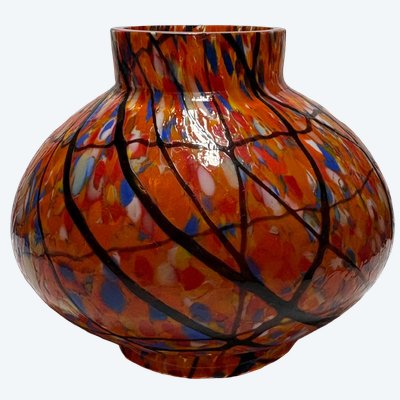 VASO IN VETRO SOFFIATO