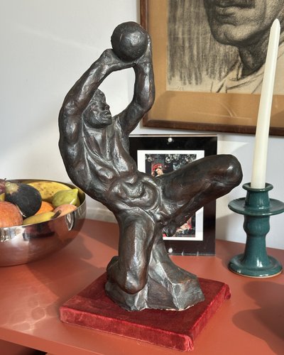 André ROZAY - Atleta con palla - Grès La Borne ca. 1960