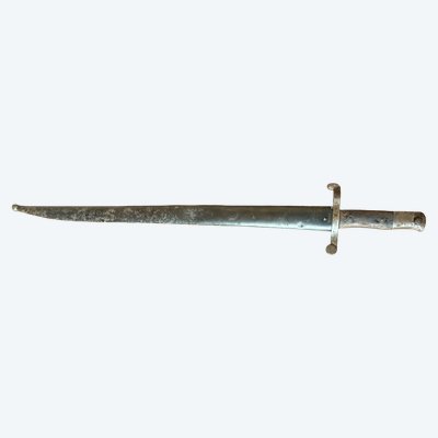 Steyr 1886 bayonet with its scabbard