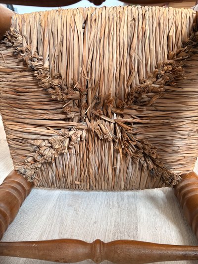 Fireside chair attributed to Charles Dudouyt