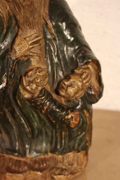 statua cinese in terracotta