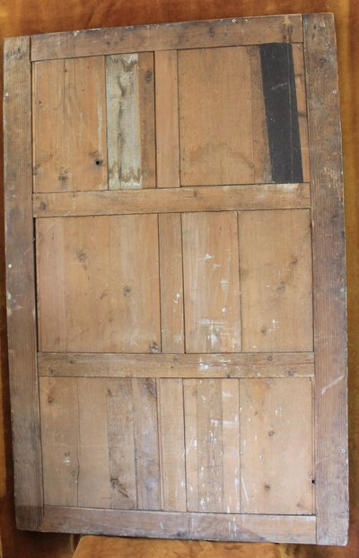 Large antique rectangular mirror, First Empire style, 100 x 155 cm
