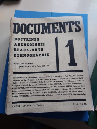 DOCUMENTS 1929-1930 Georges Bataille