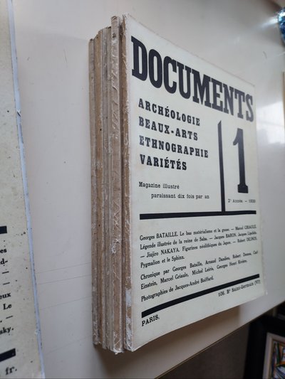 DOCUMENTS 1929-1930 Georges Bataille