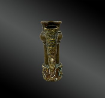 PIPE STOVE - Bamoun culture, Cameroon - First half of the 20th century