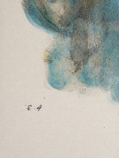 Leonor Fini — « Visage », lithographie en couleurs signée, épreuve d’artiste