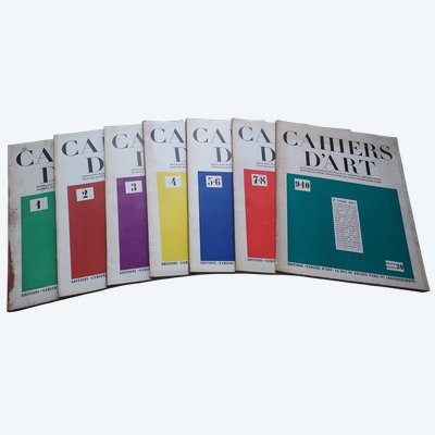 CHRISTIAN ZERVOS KUNST-NOTIZBÜCHER 1889-1970