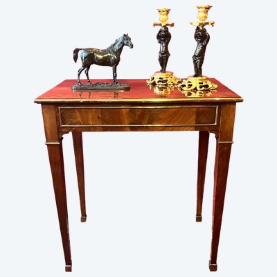 Mahogany coffee table, Louis XVI period