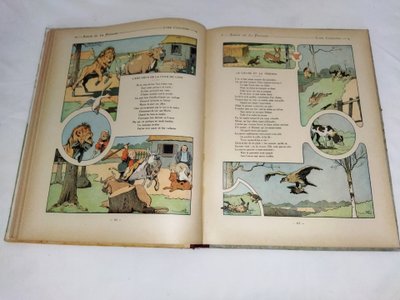 ENFANTINA FABLES DE LA FONTAINE Illustrations Benjamin RABIER Parties I & II Ouvrages de COLLECTION