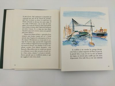 VACANCES FORCÉES Roland DORGELES Illustrations Gravure Bois Raoul DUFY  Édition Originale 1956