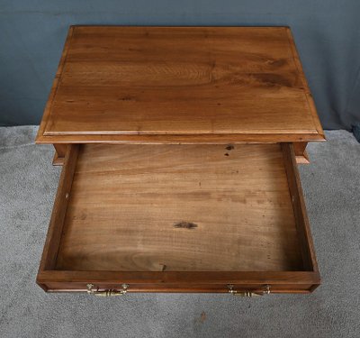 Solid walnut desk, Louis XVI style – 1920