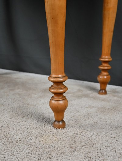 Petite Table Bureau en Merisier Massif - Fin XIXe