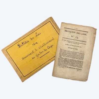 BOLLETTINO LEGISLATIVO N. 15 - Francia - 1814