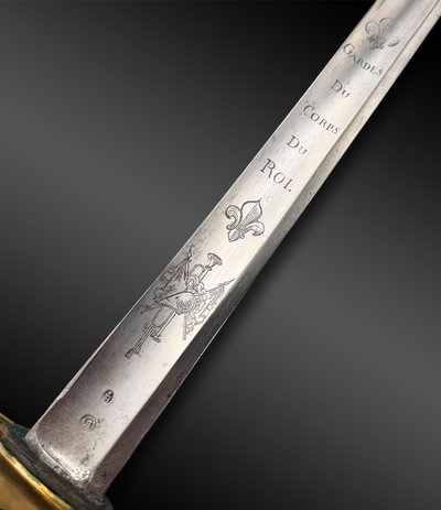 TROOP SABER, Model 1814 / KING'S GUARD SABER, First Model - France