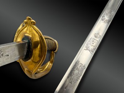 TROOP SABER, Model 1814 / KING'S GUARD SABER, First Model - France