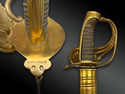 TROOP SABER, Model 1814 / KING'S GUARD SABER, First Model - France