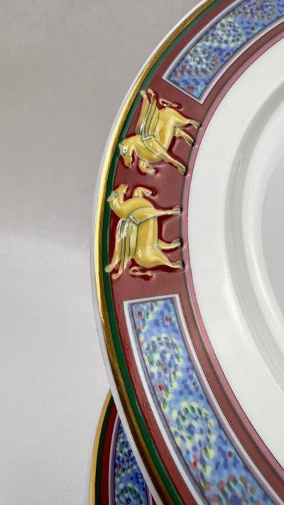 Raynaud Limoges "Pégase" Dinner Set for 6