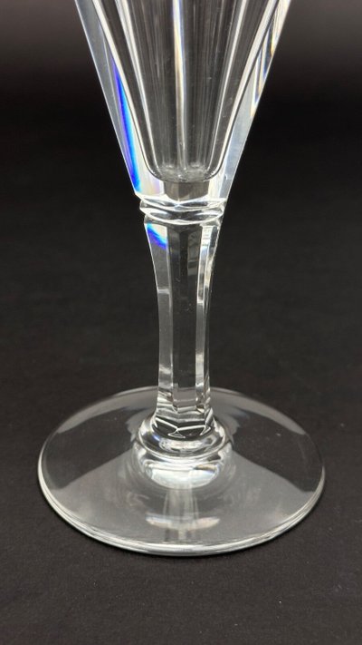 Baccarat, set di 9 flûte da champagne modello Duchesse De Dino
