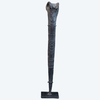 Bone dagger, tribal art, Oceanic art, Oceania, weapon, Papua New Guinea, Pacific, 36.5 cm
