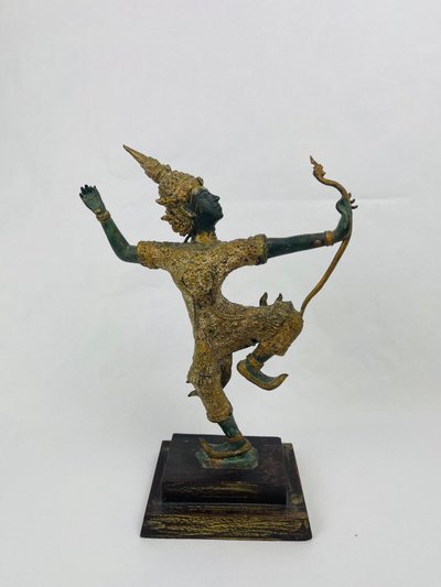 Statue, figurine en bronze Prince Rama