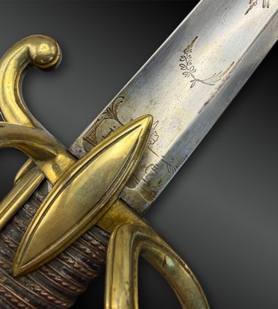 Light Cavalry Officer's SABER, Year IX model - France - Restoration Period