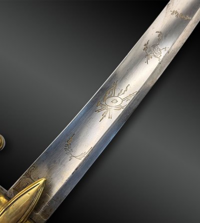 Light Cavalry Officer's SABER, Year IX model - France - Restoration Period