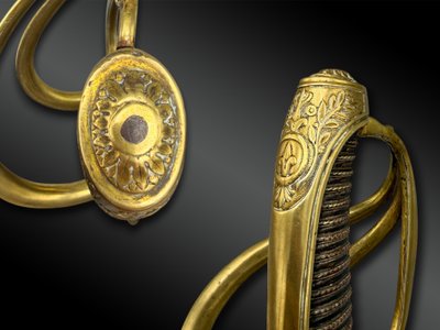 Light Cavalry Officer's SABER, Year IX model - France - Restoration Period