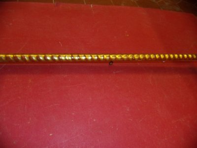 Rahmen aus dem 19. Jahrhundert, aus vergoldetem Holz.