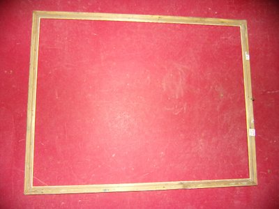 Rahmen aus dem 19. Jahrhundert, aus vergoldetem Holz.