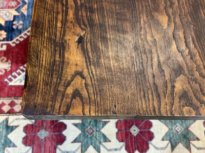 19th-century English monastic oak table