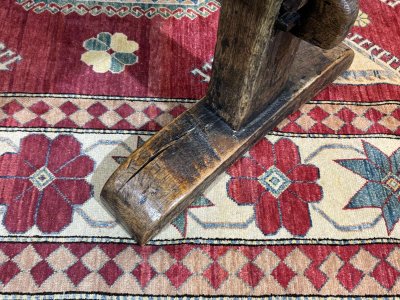 19th-century English monastic oak table