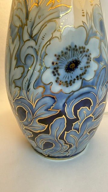 Camille Tharaud, large vase converted into a lamp