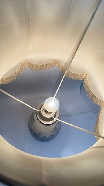 Camille Tharaud, large vase converted into a lamp