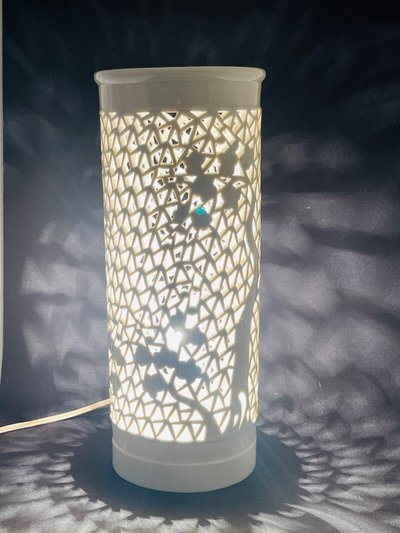Blanc de Chine Porcelain Lamp