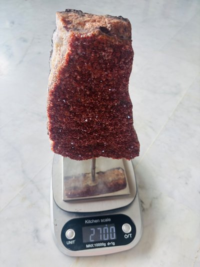 Amas cristaux de vanadinite 2,700kg