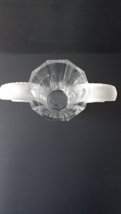 Lalique-Vase, Frankreich, Beauvais, 1 Sprung 