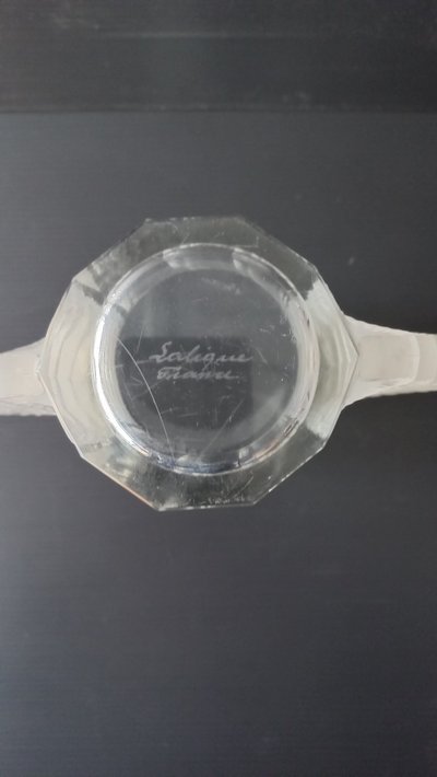 Lalique-Vase, Frankreich, Beauvais, 1 Sprung 