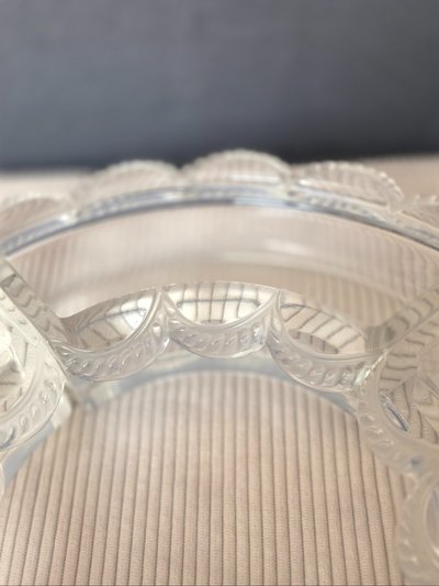 Especially Lalique crystal tableware from France