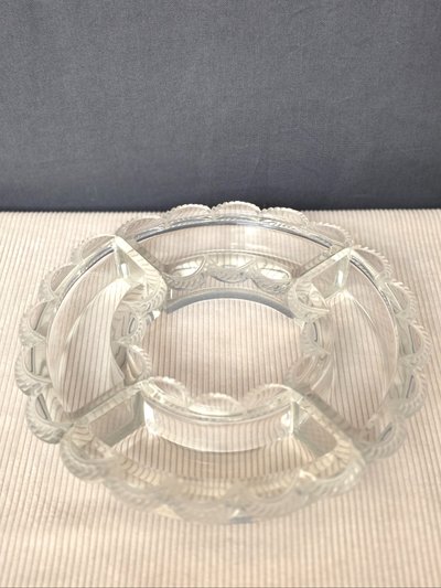 Especially Lalique crystal tableware from France