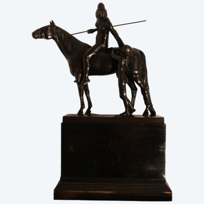 Art Deco sculpture by H. Haase