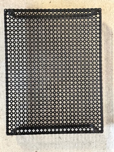 Matégot-style serving tray