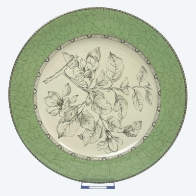 Pierre Frey pour Philippe Deshoulières, 6 assiettes de présentation Lorraine