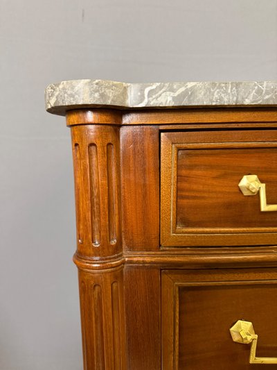 Commode Louis XVI XIXème en Noyer