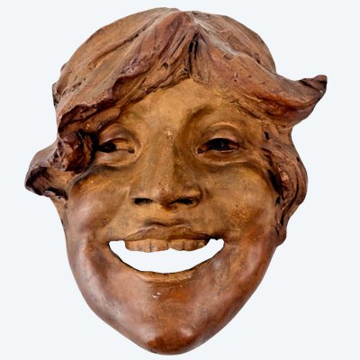 Visage souriant - d'après Marc DECAM (1908-2002) - 1950