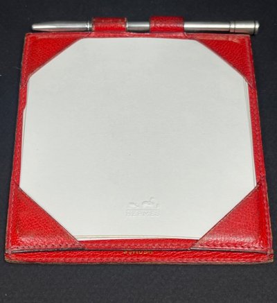 Hermès Leather Notepad Holder