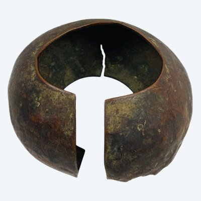 Bracelet monnaie en cuivre Mbole Jonga Congo Afrique
