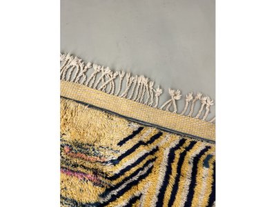 Beni-Ourain-Teppich aus Lammwolle
