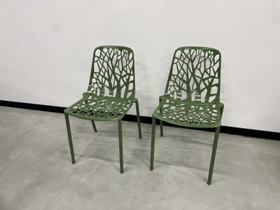 Stuhl-Duo „Fast Forest“, waldgrün