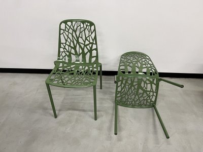 Stuhl-Duo „Fast Forest“, waldgrün
